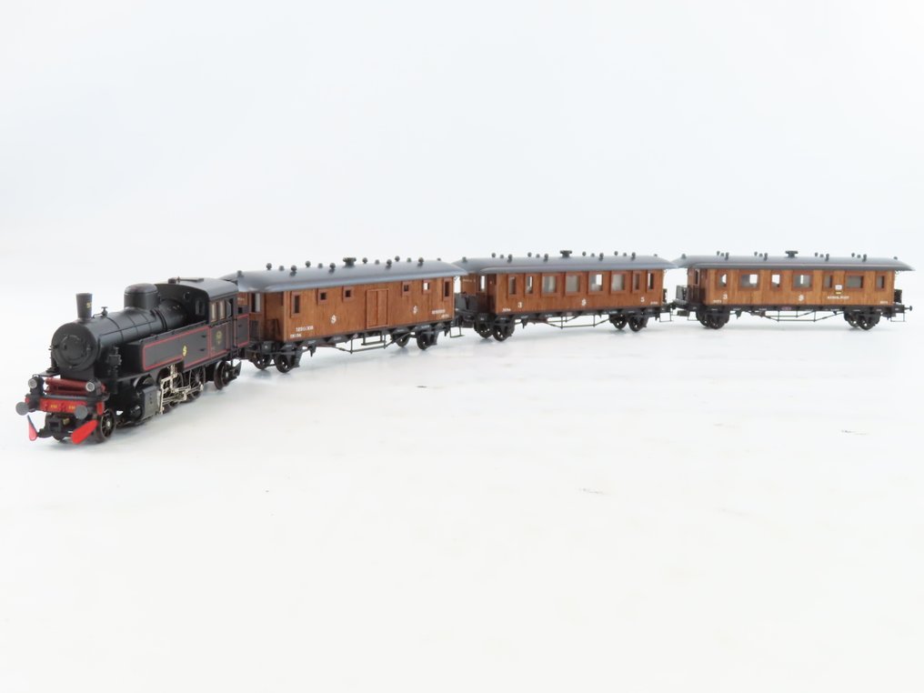 Märklin H0轨 - 28702 - 火车组 (1) - 4件套客运列车 “Märklin 60年在瑞典” Delta Digitaal - SJ #1.0