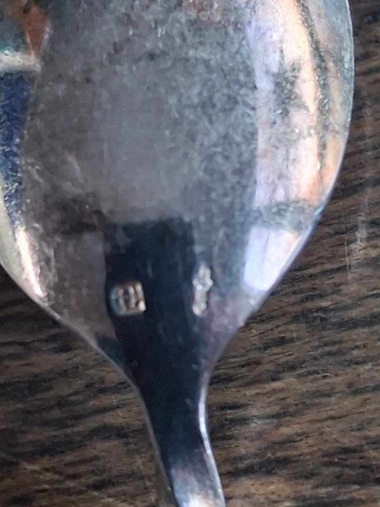 Lingură de ceai (12) - Argint - Lingurițe de argint #1.0