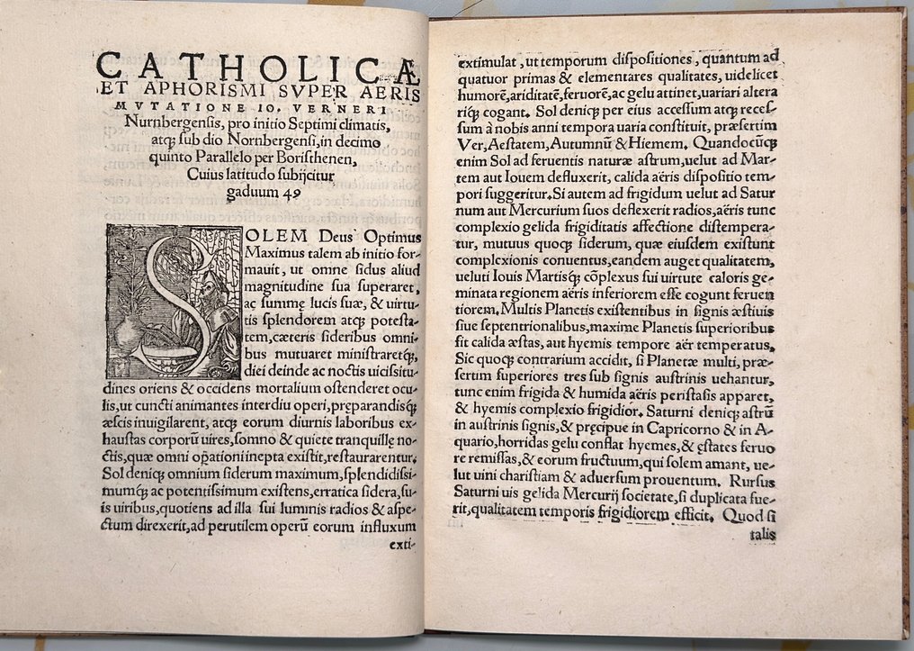 Johannes Werner - (ASTROMETEOROLOGY) Canones - 1546 #3.2