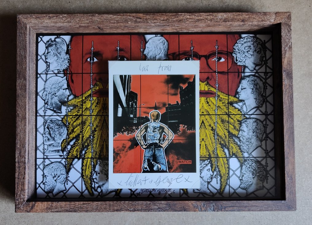 Gilbert (1943) and George (1942) - WATCH- ArtCard, handsigned #1.0