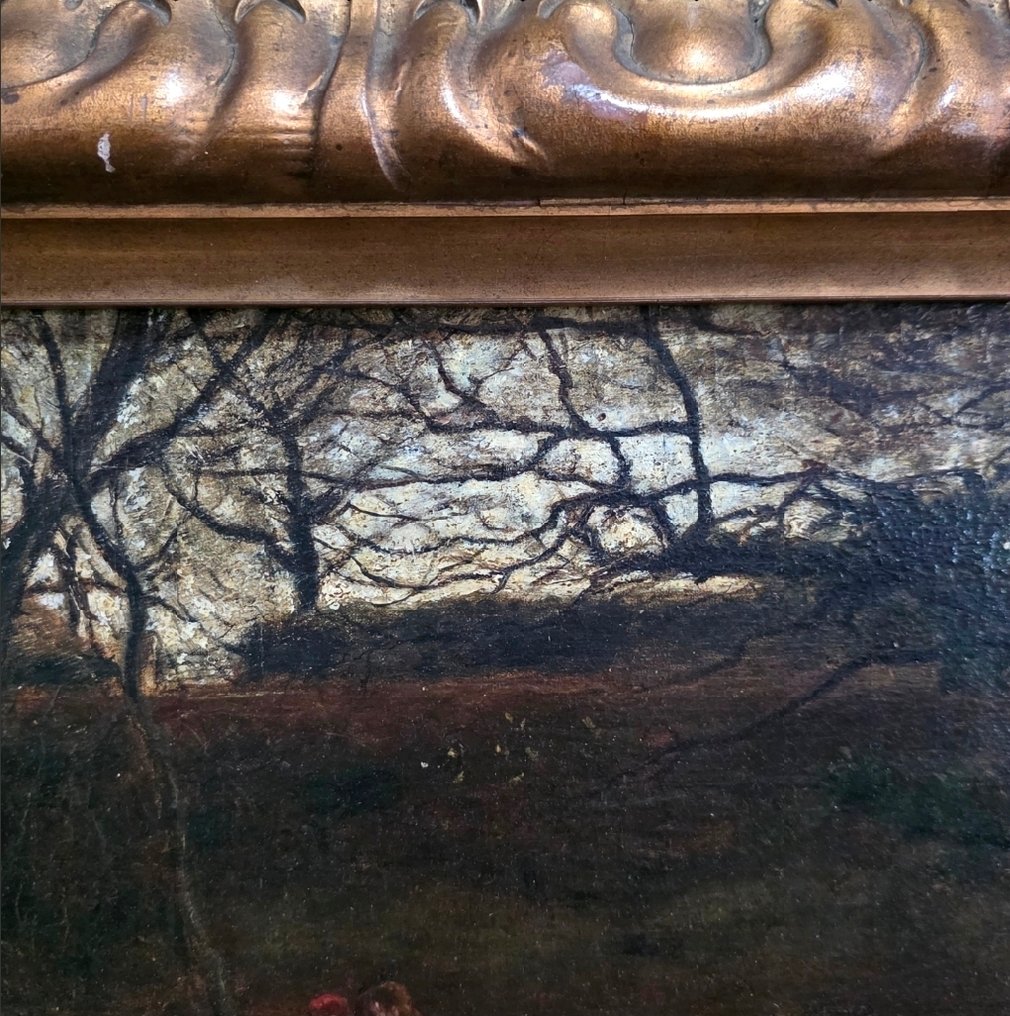 Achille Tominetti (1848-1917) - Paesaggio #3.2