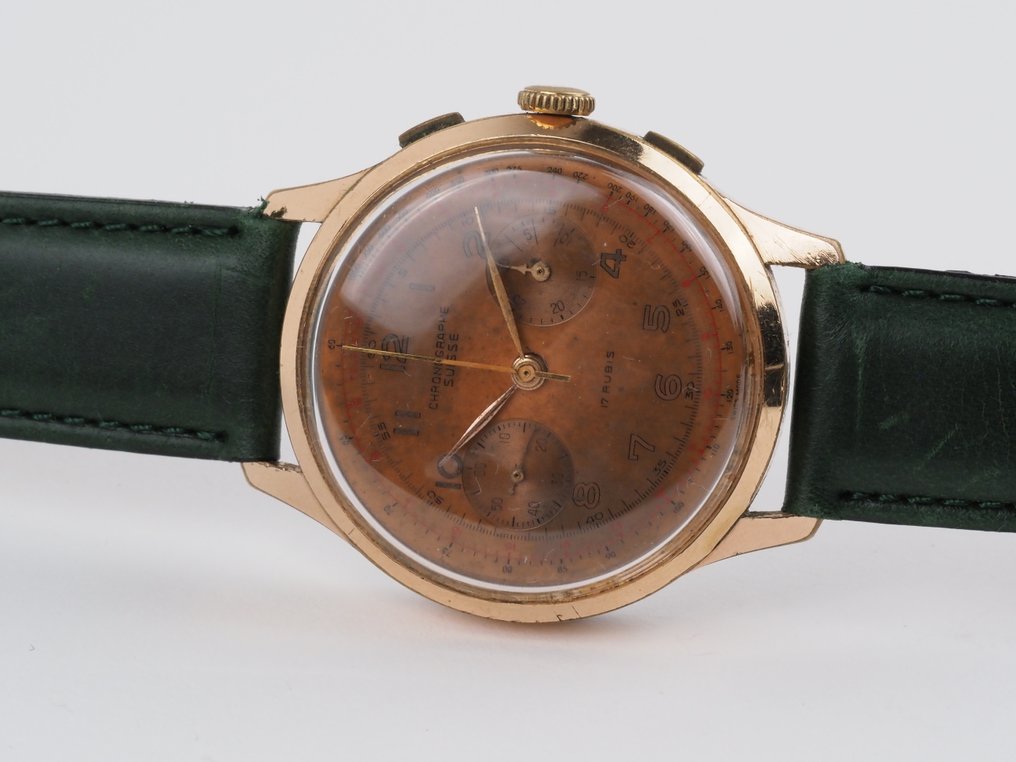 Chronographe Suisse - Senza prezzo di riserva - Uomo - 1950-1959  #1.0