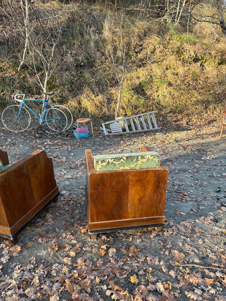 Fotel (2) - Tekstylia, Drewno wiśniowe - Nobiliary armchairs #3.2