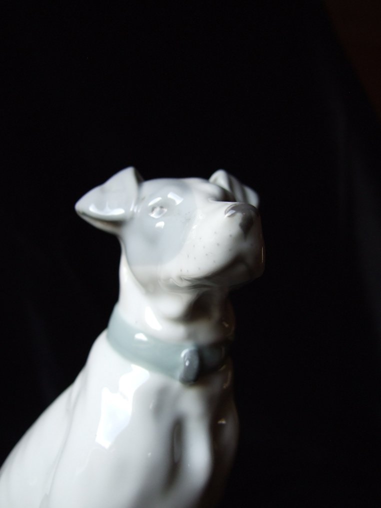 Fritz Pfeffer Gotha - Γλυπτό, sitting dog - 14 cm - Κεραμικό #1.0