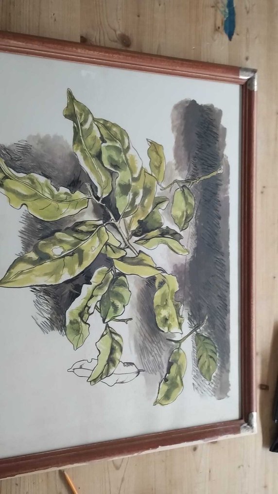 Renato Guttuso (1911-1987) - Foglie #3.2