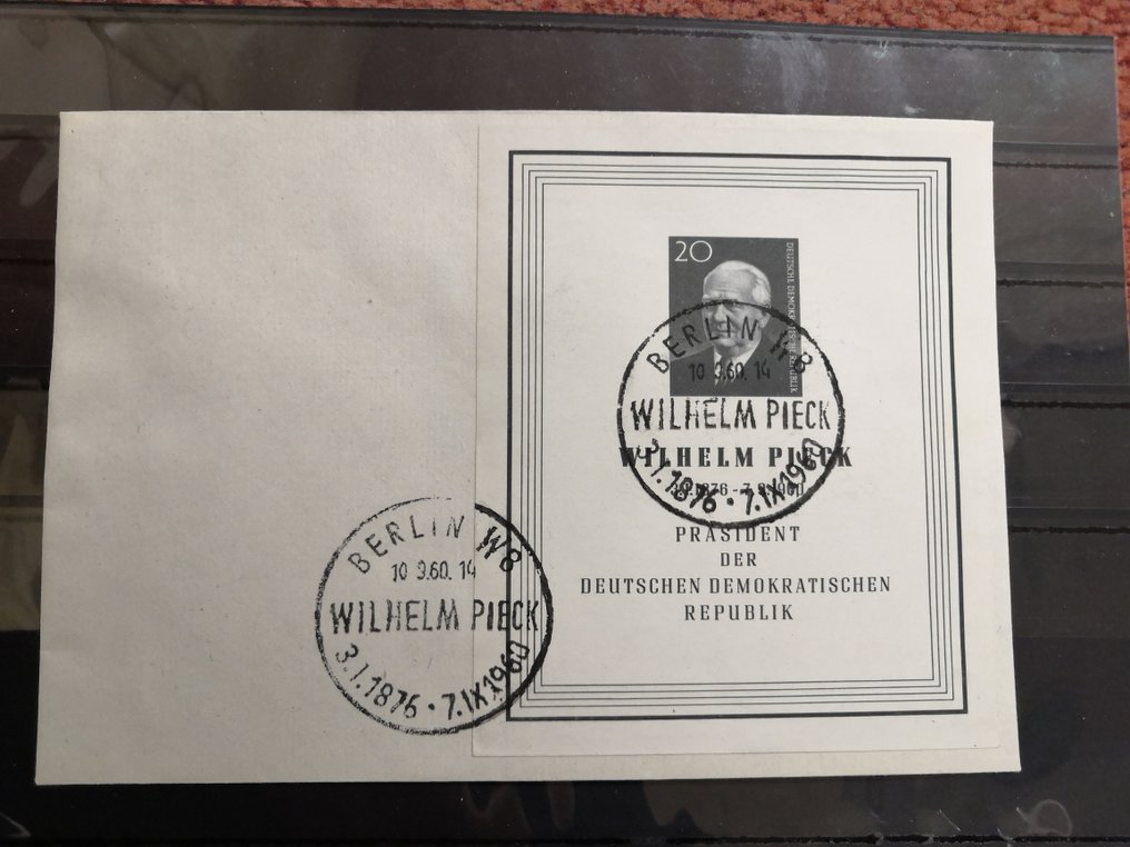 GDR 1955/1985 - 41 often better block and Kleinbogen FDCs. #1.0