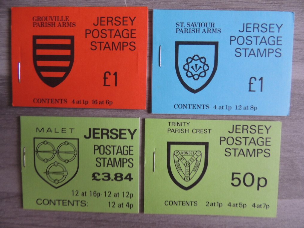 Jersey - Parti med 93 anteckningsböcker i en låda #4.3