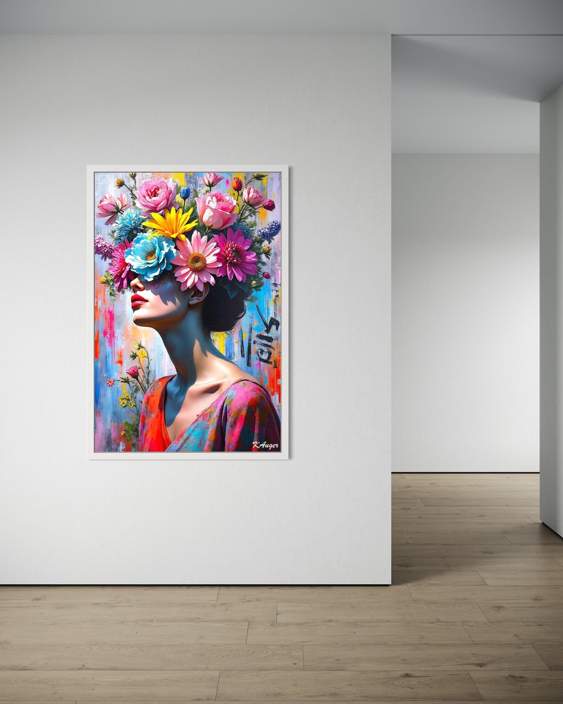 KAUGER (1972) - Federica 1/1 Toile XL #1.0