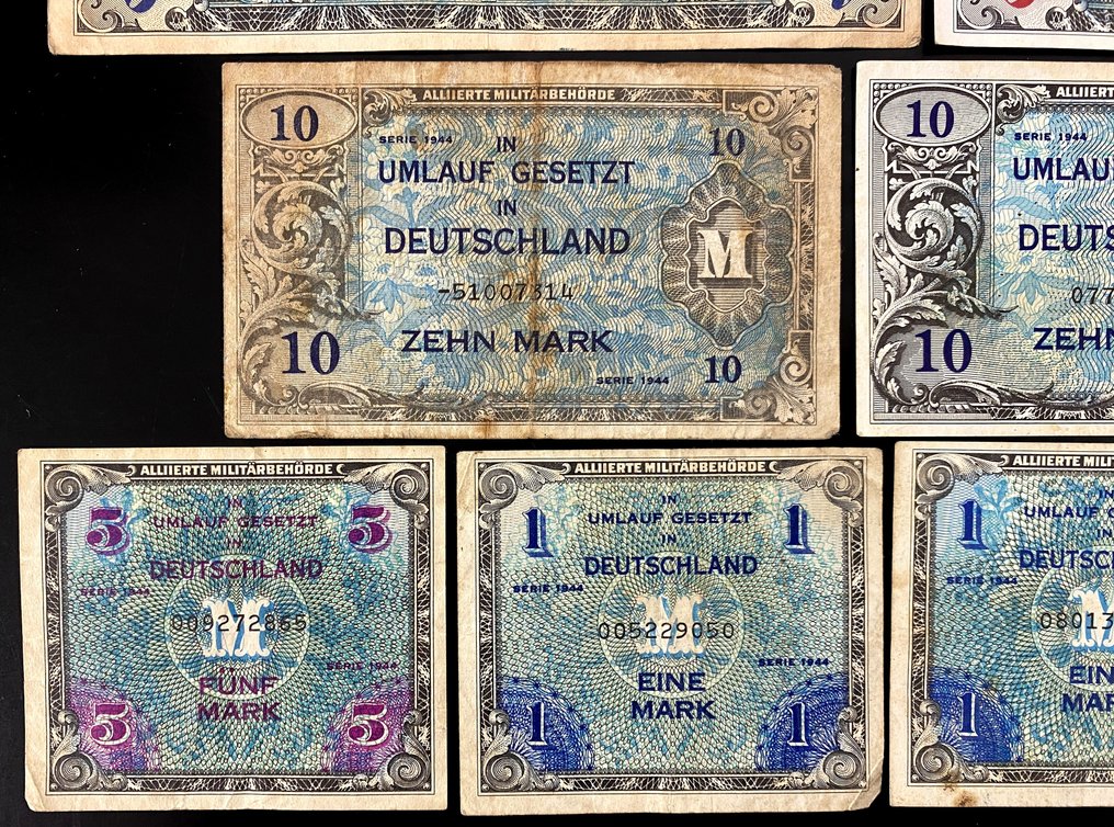 Allemagne. - 20 banknotes - 1944 (Sans prix de réserve) #4.3