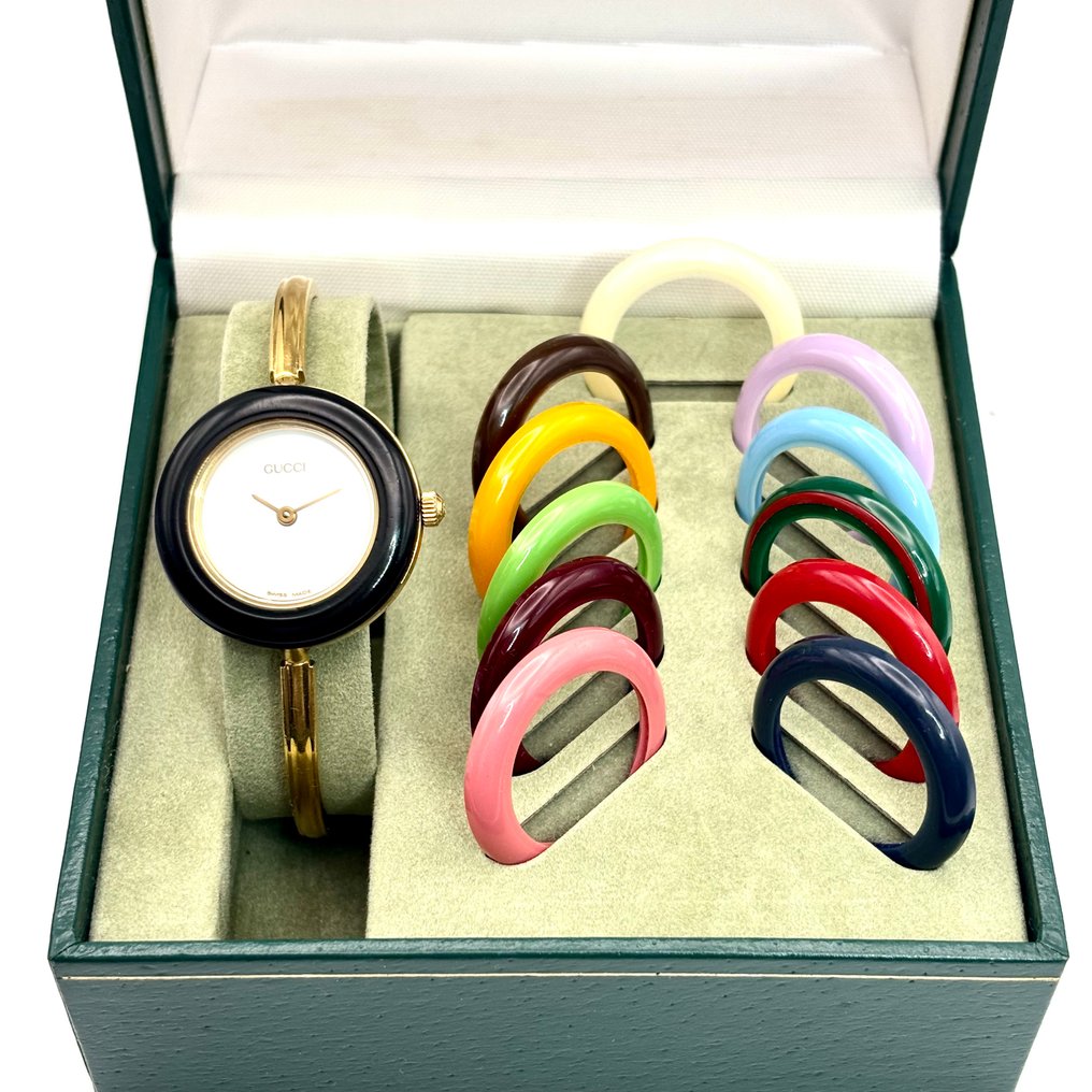 Gucci - 11/12.2 Change Bezel Ladies' Watch - χωρίς τιμή ασφαλείας - 11/12.2 - Γυναίκες - 1990-1999 #2.1
