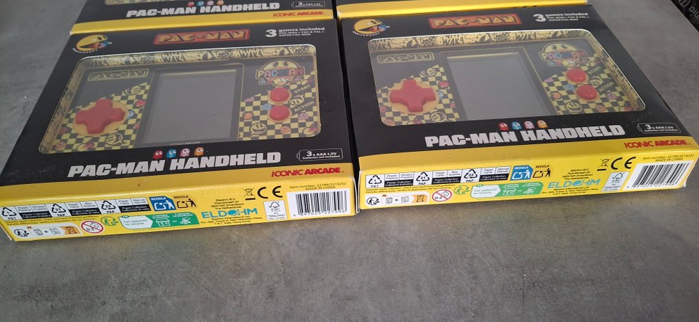 Bandai - Iconic Arcade - Pac-Man (lot of 4) - Φορητή κονσόλα παιχνιδιών - Στην αρχική του συσκευασία #4.3