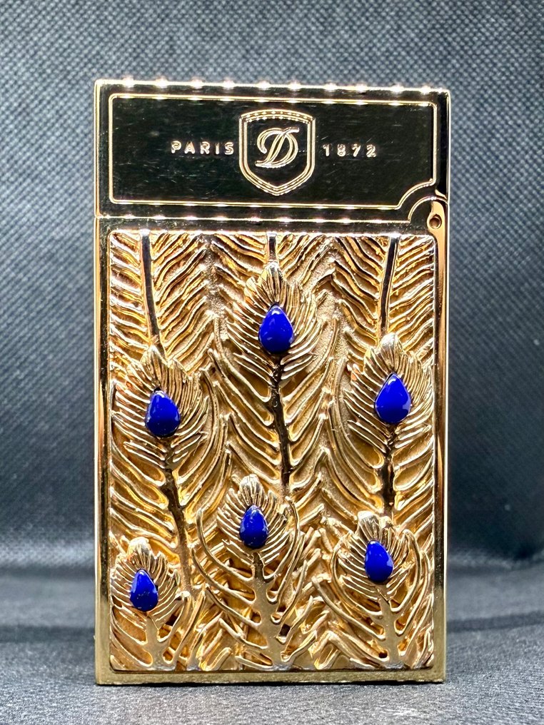 S.T. Dupont - Line 2 - Brichetă - Gold plated, Lapis Lazuli #1.0