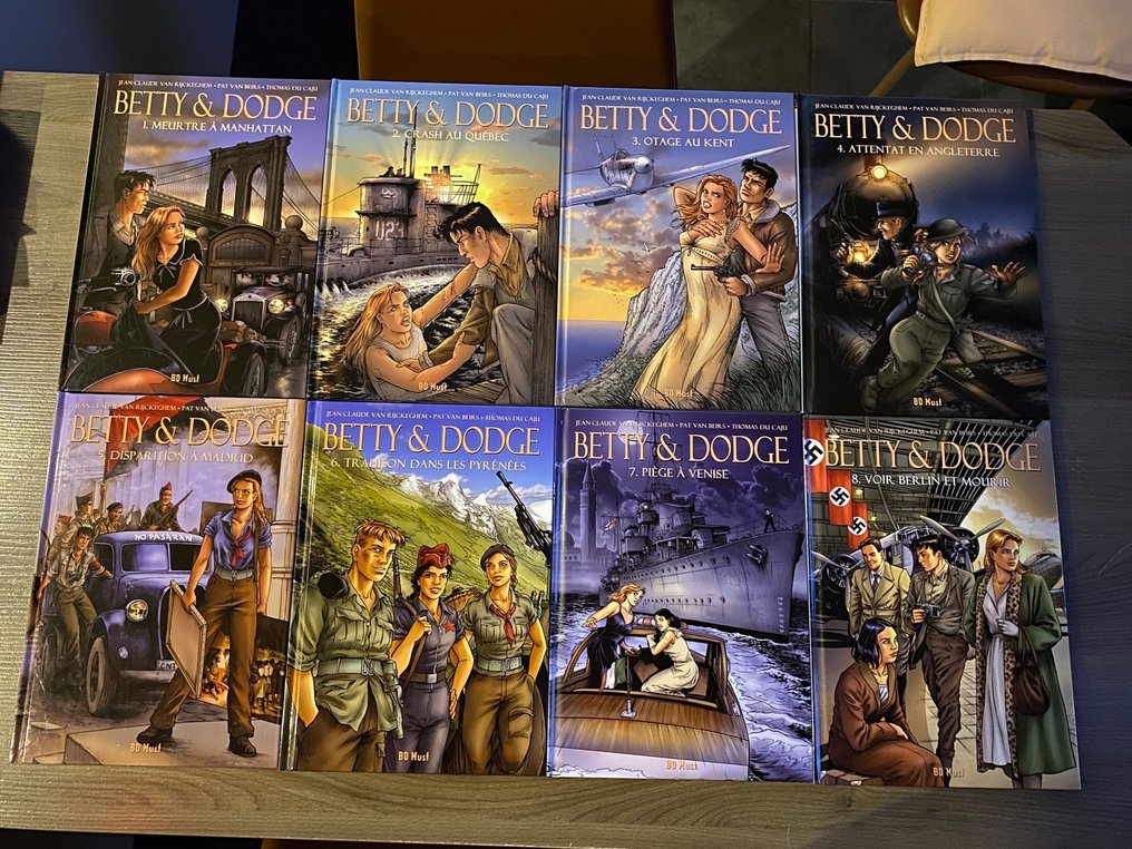 Betty & Dodge T1 à T8 + 14x ex-libris + dédicace - Série complète - 8x C - 8 Album - Περιορισμένη έκδοση - 2012/2014 #3.2