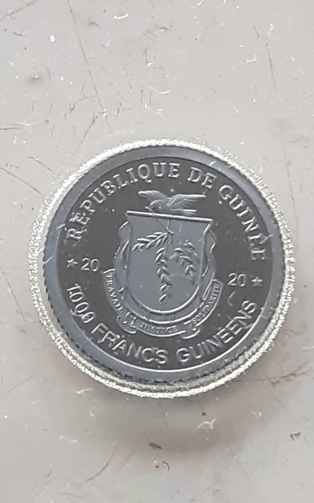 Guinea. 1000 Francs 2020  (Ei pohjahintaa) #3.2