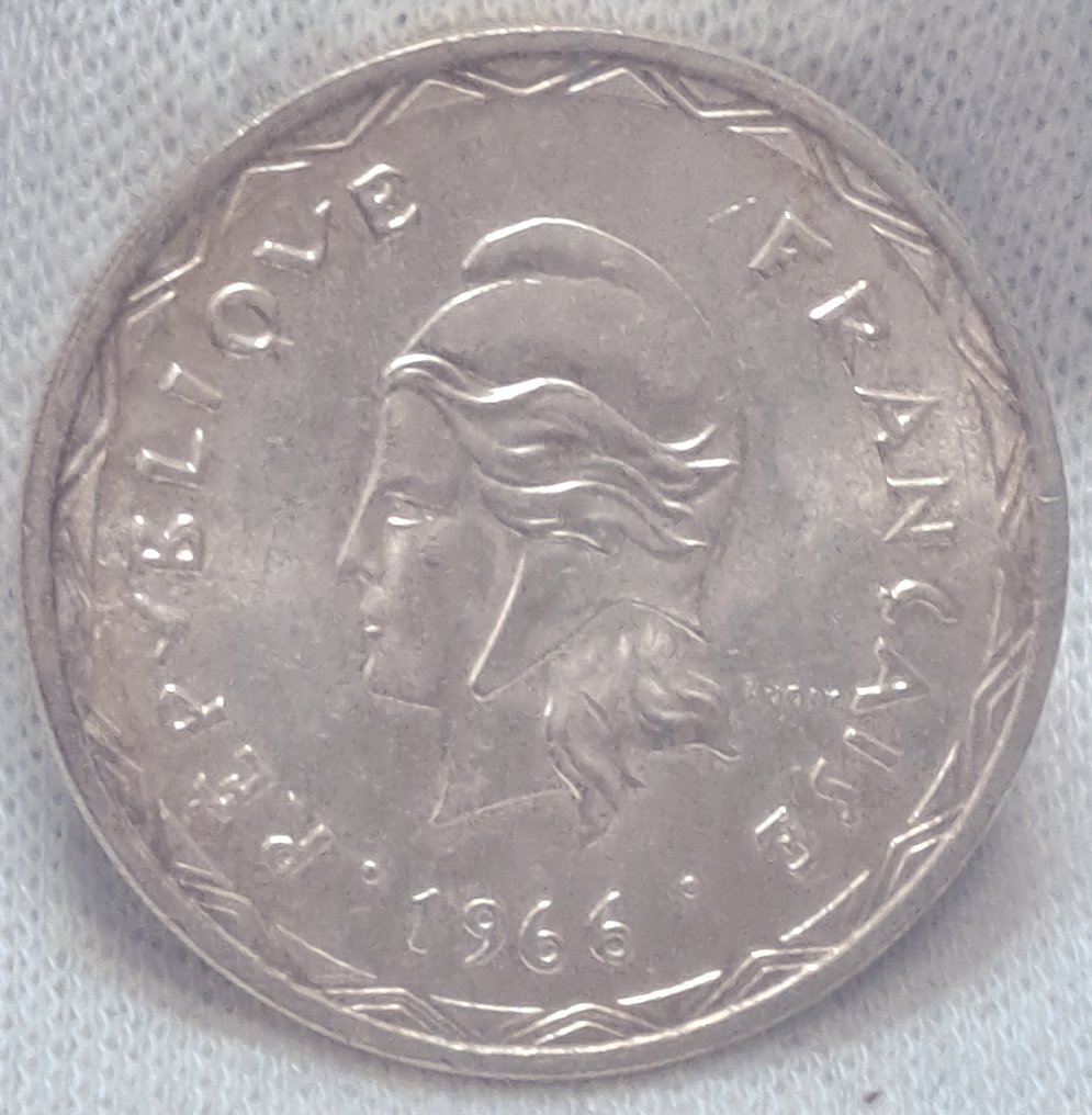 法国新赫布里底群岛. 1966  (没有保留价) #1.0