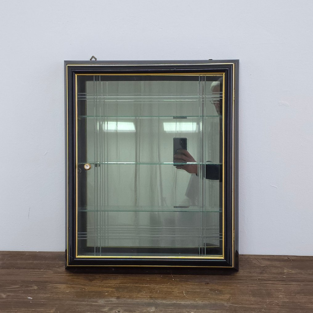 Display case - jewel knob - Wood, Glass - mirror, frosted glass #2.1