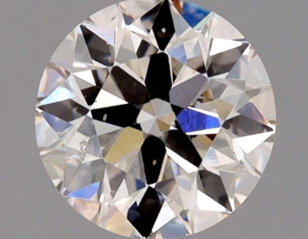 1 pcs 钻石  (天然)  - 0.60 ct - 圆形 - J - SI2 微内含二级 - 美国宝石研究院（GIA） - Ex Ex Ex #1.0