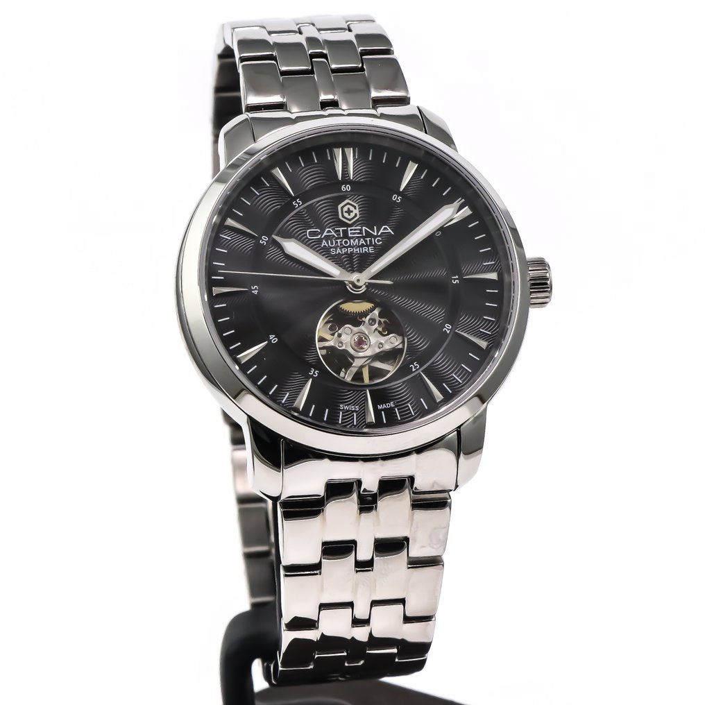 Catena - Automatic Swiss Watch Open Heart - CAH026 - Zonder minimumprijs - Heren - 2020+  #1.0