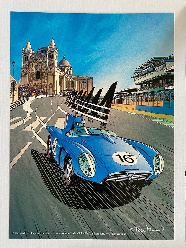 Michel Vaillant T14 - Remparts + frontispice + suppléments - C - 1 Album - Limitált kiadás - 2025 #1.0