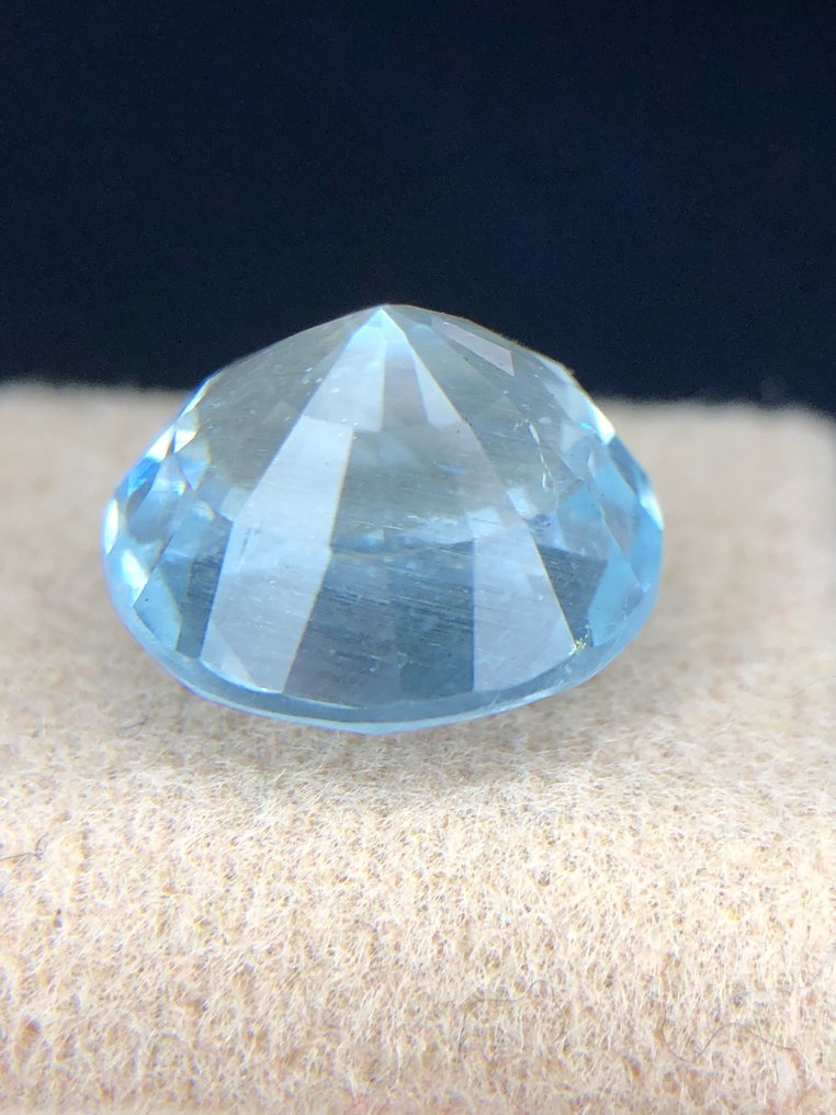 没有保留价 - 1 pcs  蓝色 海蓝宝石  - 3.86 ct - 国际有色宝石协会（ICA GemLab） - 美丽的作品 #4.3