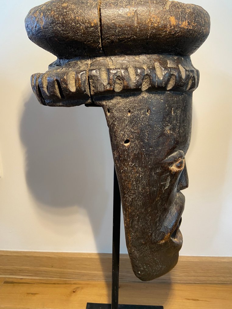 黑色面罩 - Okoroshiojo面具 - Igbo - 尼日利亞 #2.1