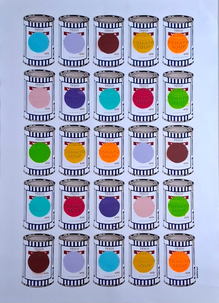 Bachibouzouk (1977) - Warhol vs Banksy vs Hirst #1.0