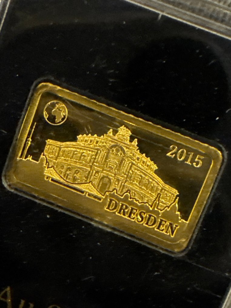 1 γρ. - Χρυσός - 2015 Dresden (χωρίς τιμή ασφαλείας) #2.1