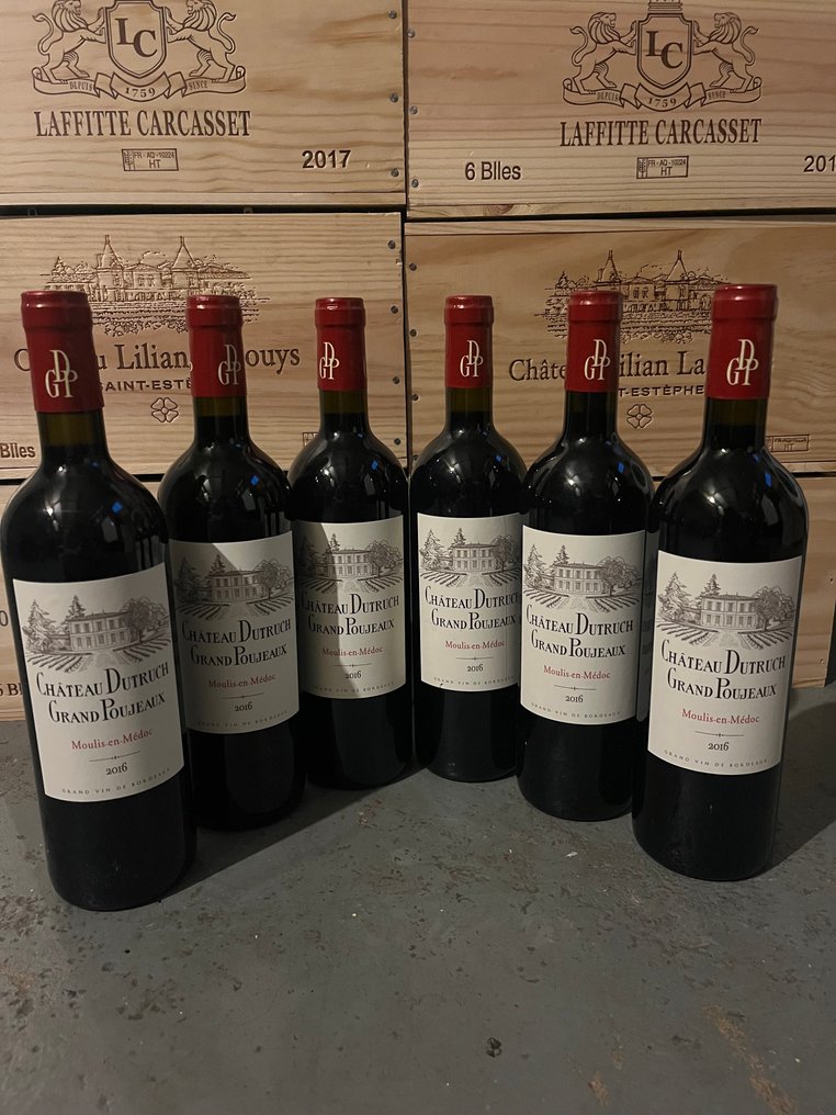 2016 Chateau Dutruch Grand Poujeaux - Moulis-en-Médoc - 6 Φιάλη (0,75L) #1.0