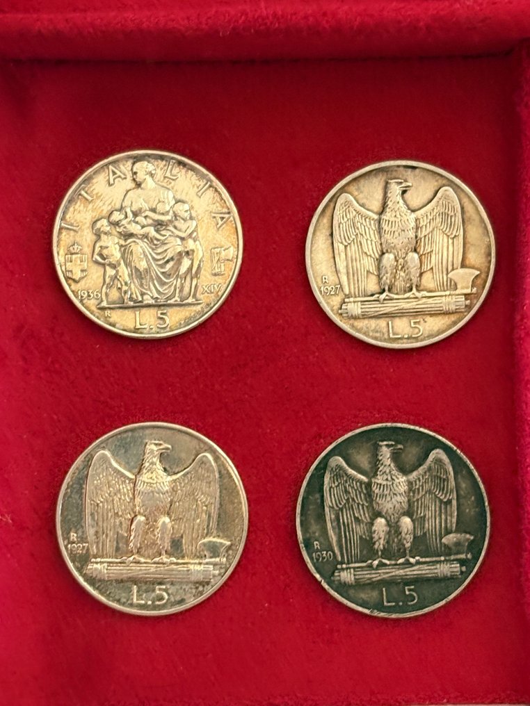 Olaszország. 1927 - 1930 - 1936 (Nincs minimálár) #1.0