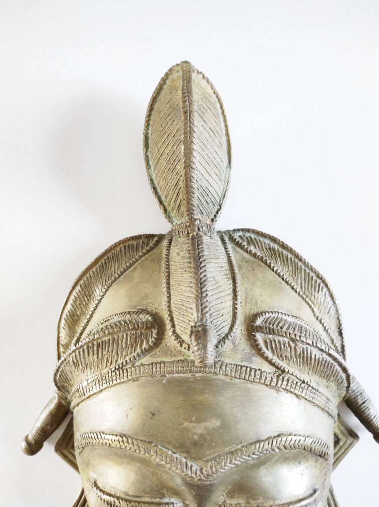 Masker in brons - Baule - Ivoorkust (Zonder Minimumprijs) #2.1
