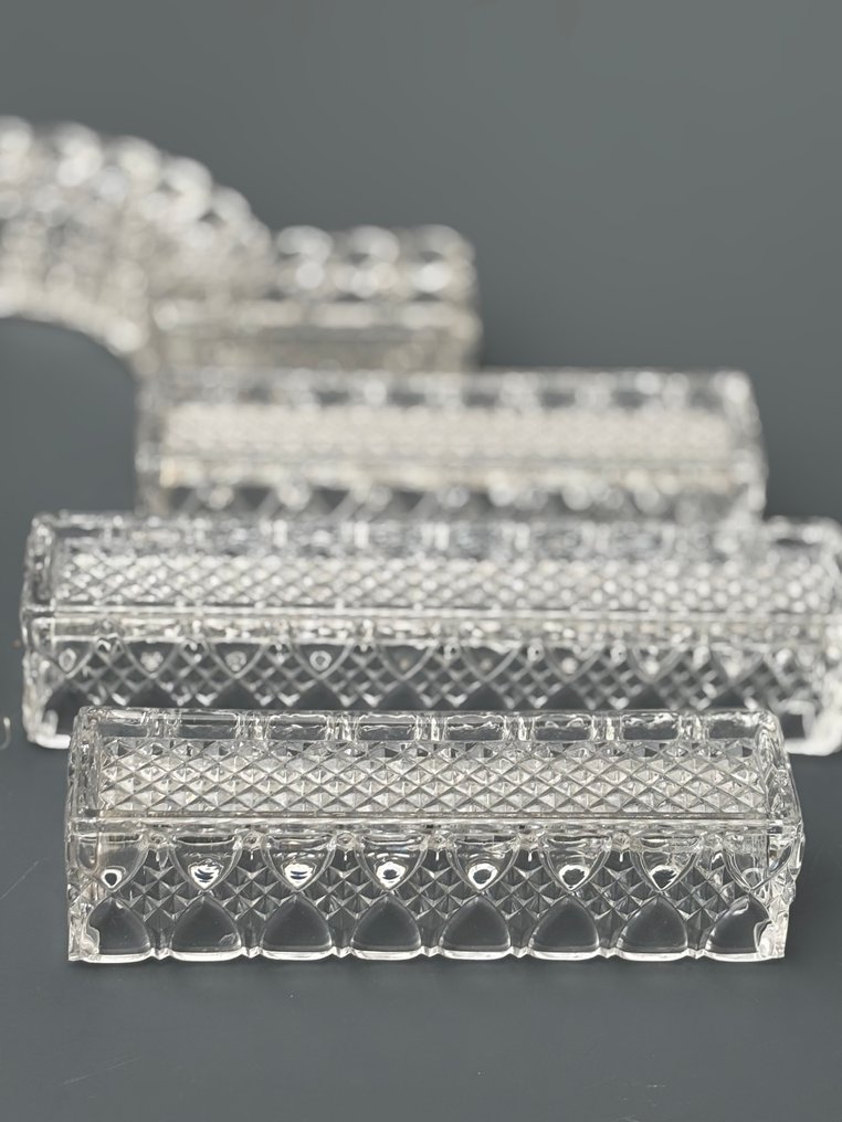 Val Saint Lambert - LUXVAL - Midtpunkt (9) - VALEMBERT  - Krystall - Tafelmiddenstuk 110 år! #1.0