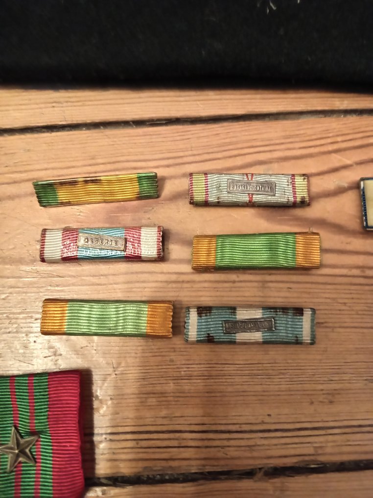 Γαλλία - Army/Infantry - Στρατιωτικό μετάλλιο - Χτενίσματα και μετάλλια - 1950 #4.3