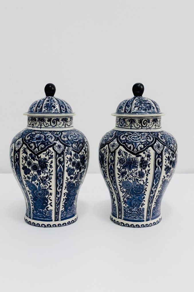 Royal Boch - 薑瓶 (2) - 陶瓷, 瓷器 #1.0