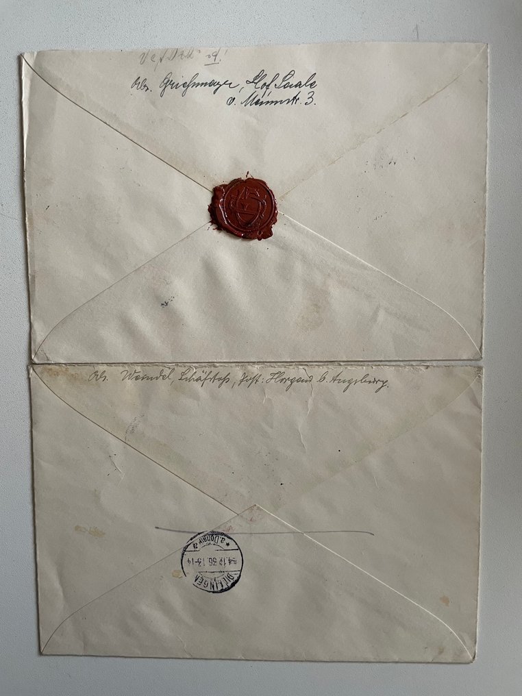 German Empire 1936 - Olympic Games part combined prints on letters. #4.3