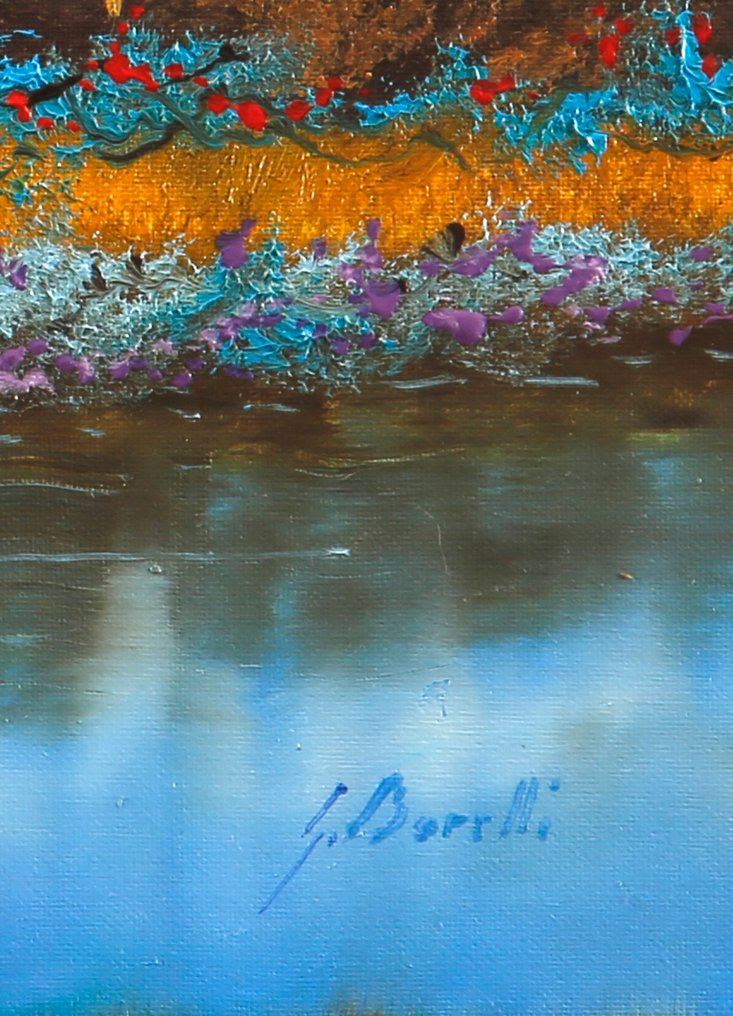 Guido Borelli - barca tra i fiori #2.1