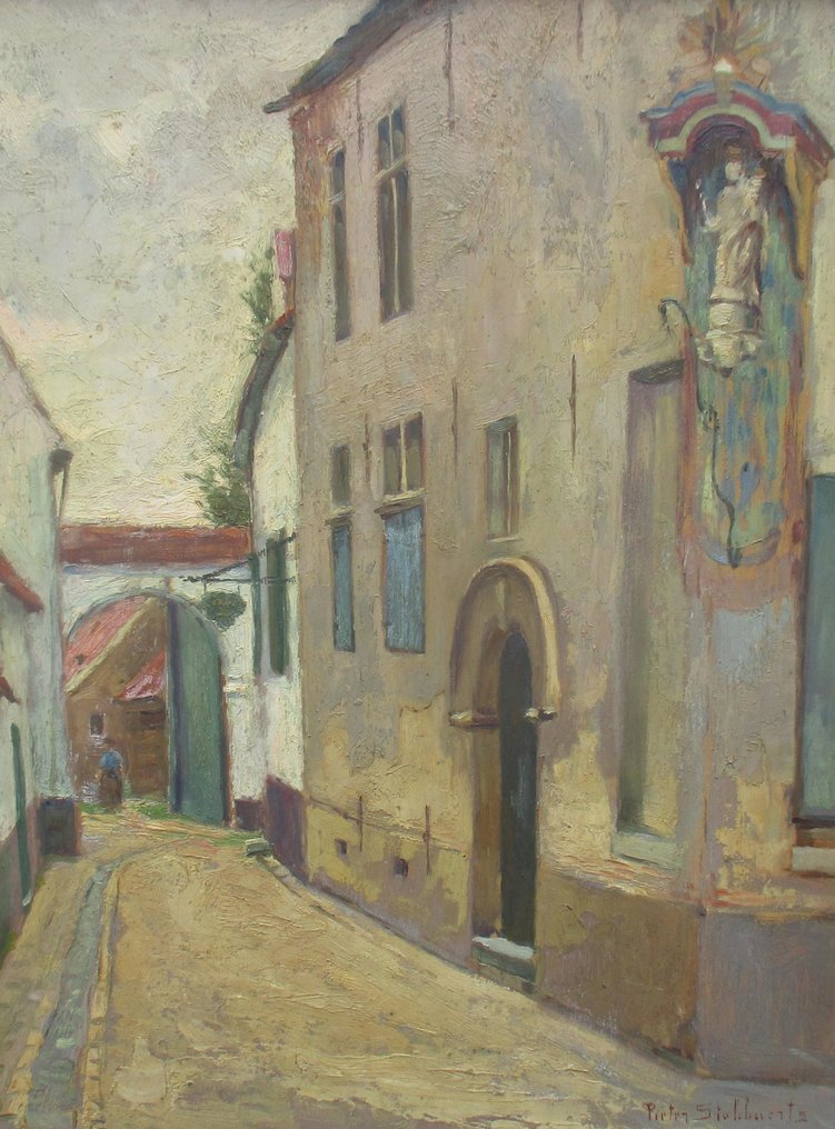Pieter Stobbaerts ( 1865 - 1948 ) - Oud Brugge #1.0