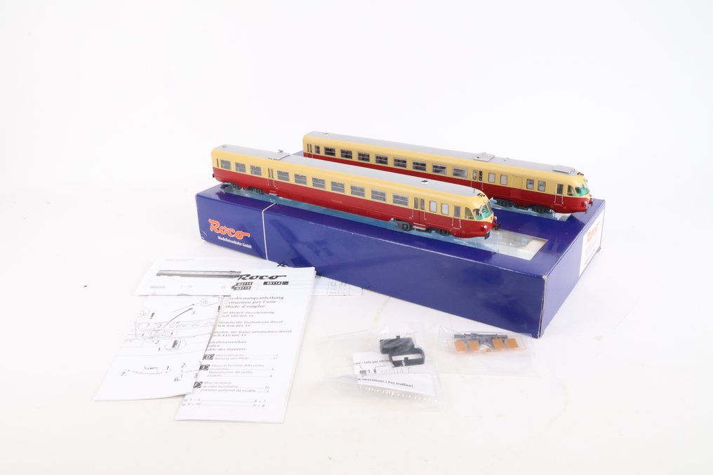 Roco H0 - 63114 - Treno automotore (1) - ALN 448/460 - FS #3.2