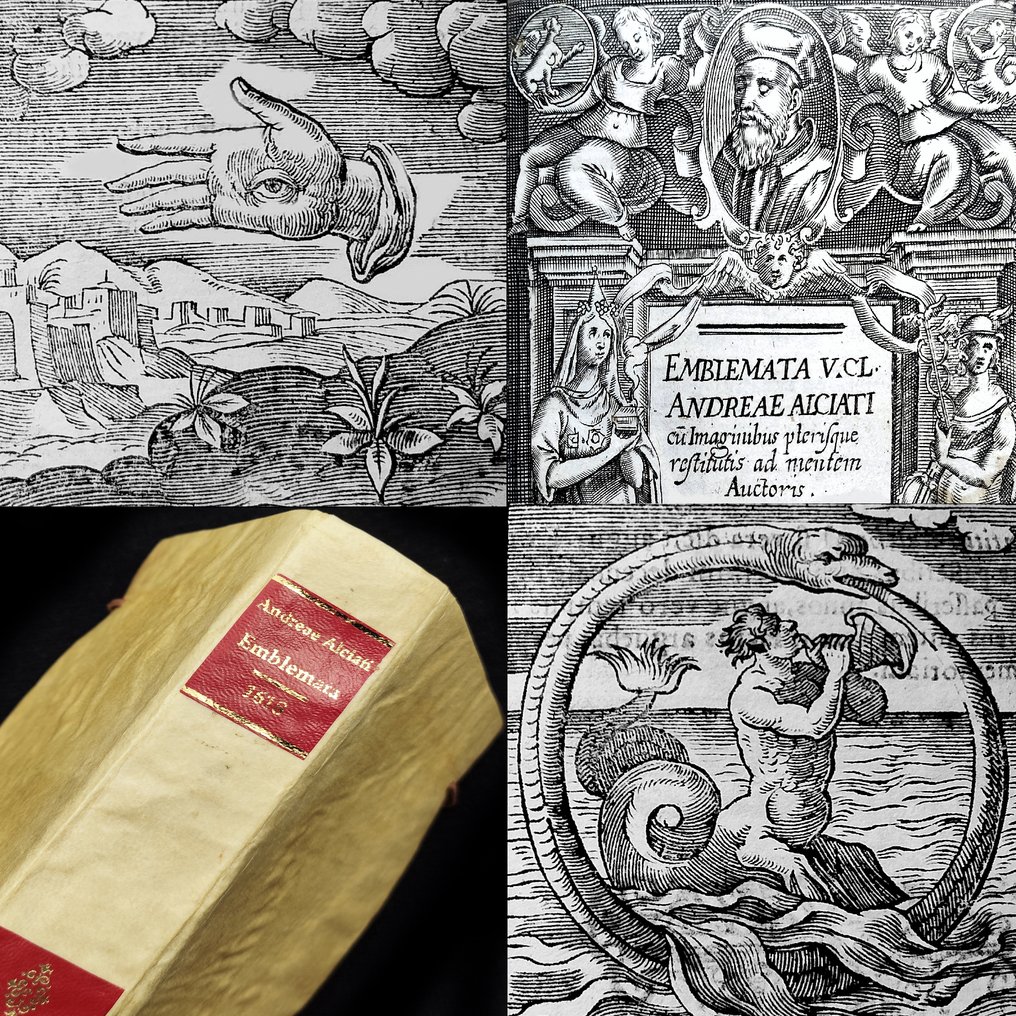 Andrea Alciato / Virgil Solis - Emblemata (Emblems Book) - 1618 #1.0