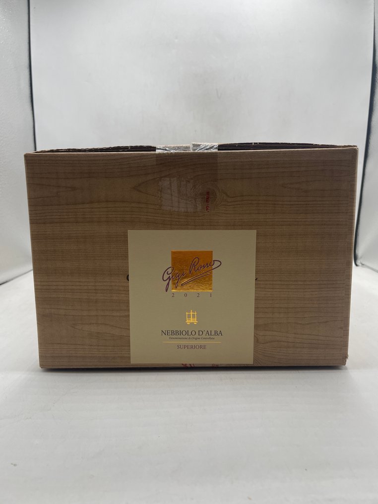 2021 Gigi Rosso Nebbiolo d'Alba Superiore - Piedmont DOC - 6 Pullot (0.7 L) #1.0