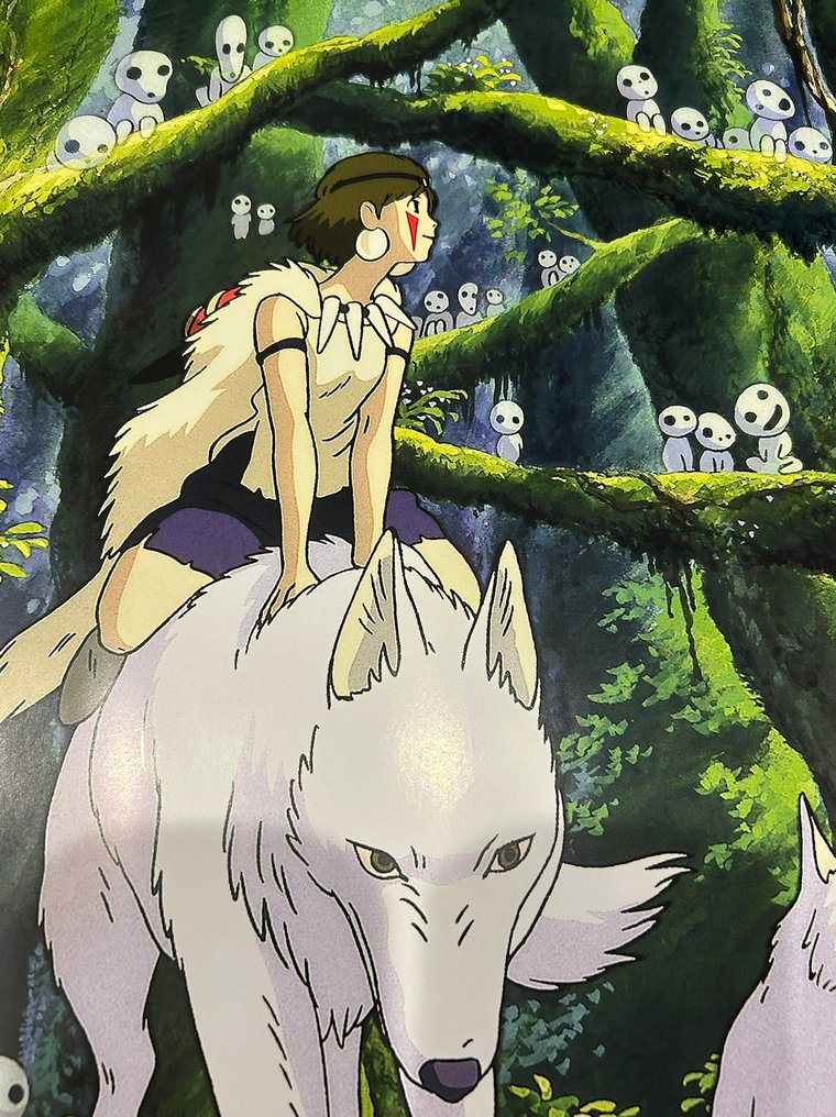Hayao Miyazaki - Studio Ghibli - Princess Mononoke - década de 1990 #3.2