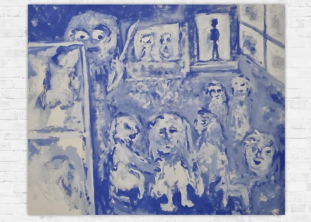 PIXA - Las Meninas - XXL painting on canvas #4.3