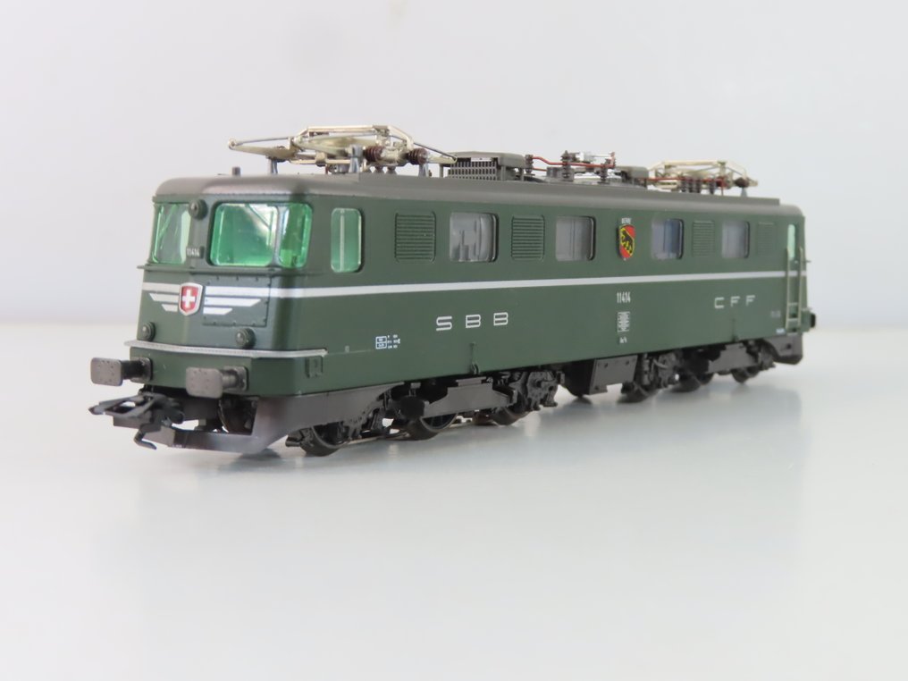 Märklin H0 - 3638 - Elektrisk lokomotiv (1) - Re 6/6, Digital - SBB-CFF #1.0