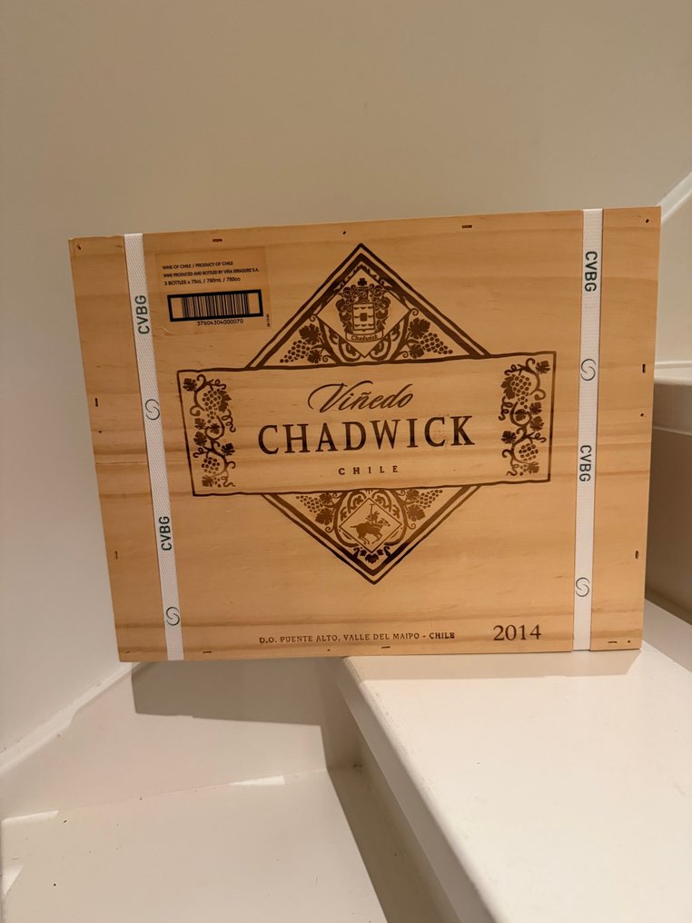 2014 Vinedo Chadwick - Maipo dalen - 3 Flasker (0,75 l) #1.0