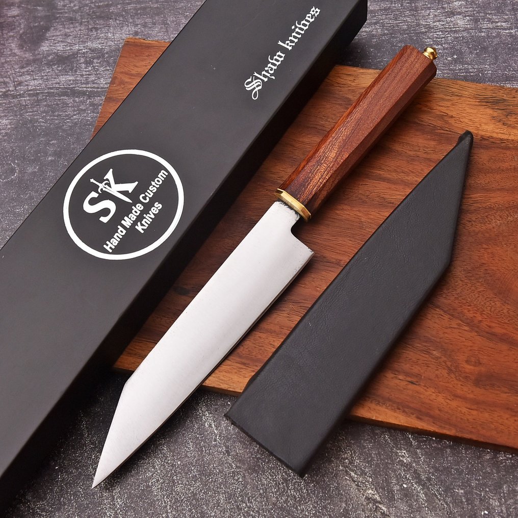 Shaw Knives - Μαχαίρι κουζίνας - Chef's knife -  503 - ζωντανός χάλυβας άνθρακα - Ασία - S.K Chef Μαχαίρι 503 #1.0