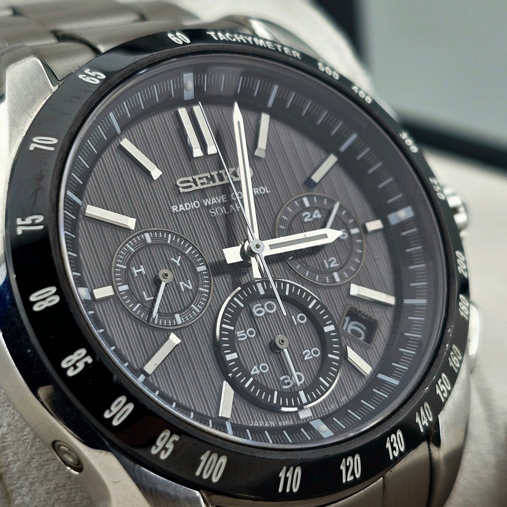 Seiko - Radio Wave Control - Solar - No reserve price - 8B82-0AE0 - Men - 2010-2020 #1.0
