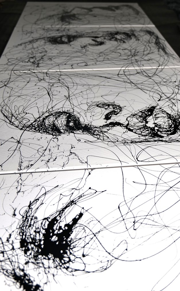 D. Witschkanow - ► “The immeasurable power of the abstract four forces - Erotic elegance" № I (XXXL) #1.0