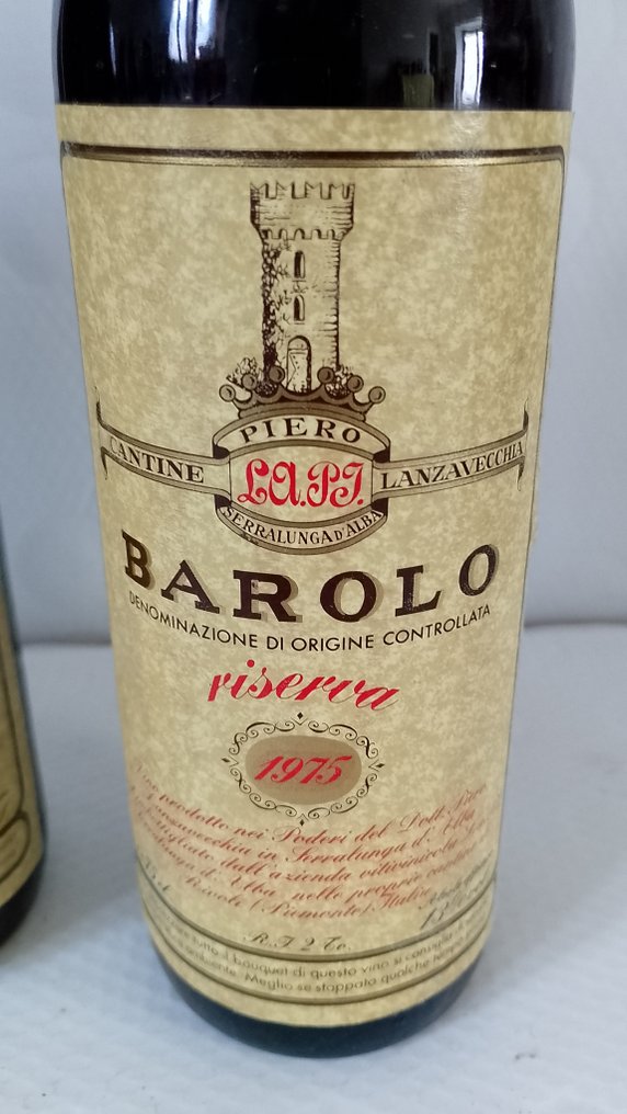 1975 x2 Ris. & 1973 Lanzavecchia - 巴罗洛 - 3 Bottles (0.75L) #1.0