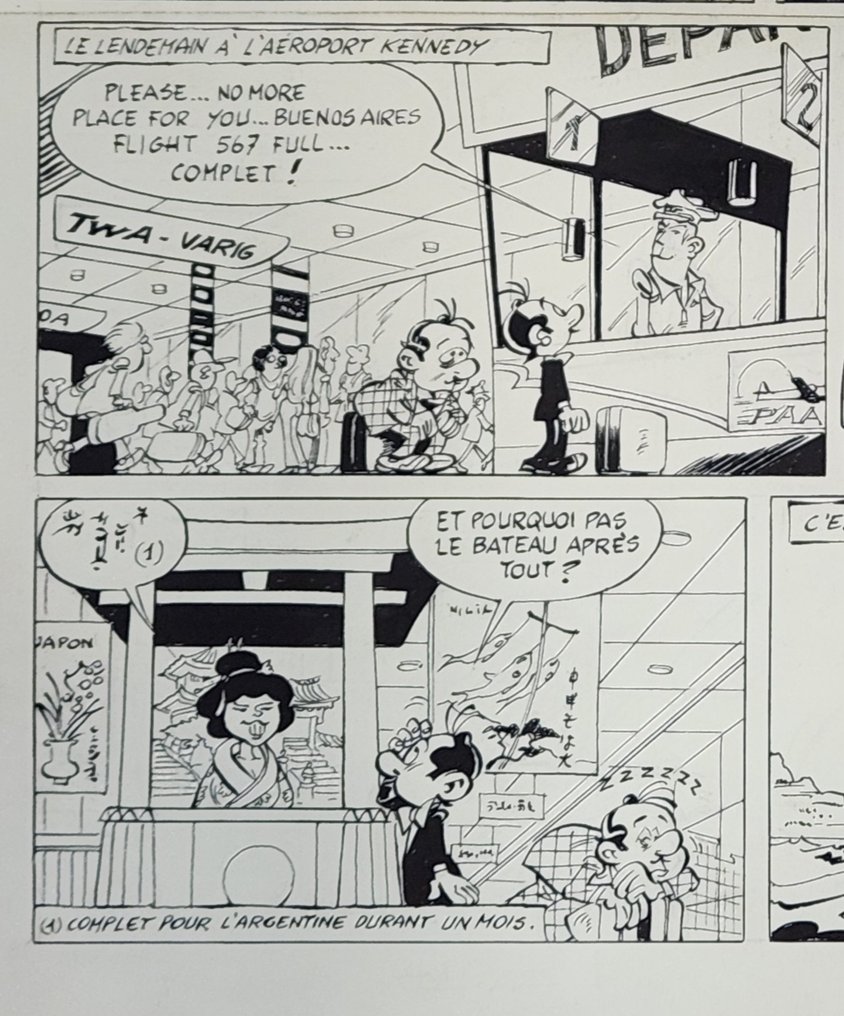Dino Attanasio - 1 Original page - Spaghetti - Quand la coupe est pleine pl02 - 1978 #4.3