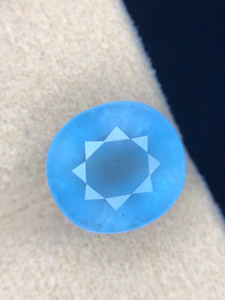 Fără preț de rezervă - 1 pcs  Albastru Aquamarine  - 5.00 ct - Asociația internațională de pietre prețioase colorate (ICA GemLab) - Aqua albastru excepțional #1.0