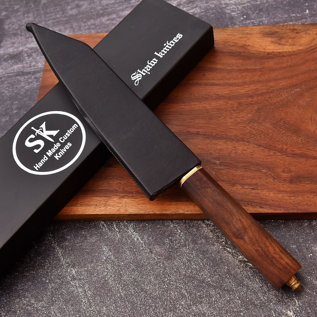 Shaw Knives - 厨刀 - Chef's knife -  506 - 活的碳钢 - 亚洲 - S.K Chef Knife 506 #4.3